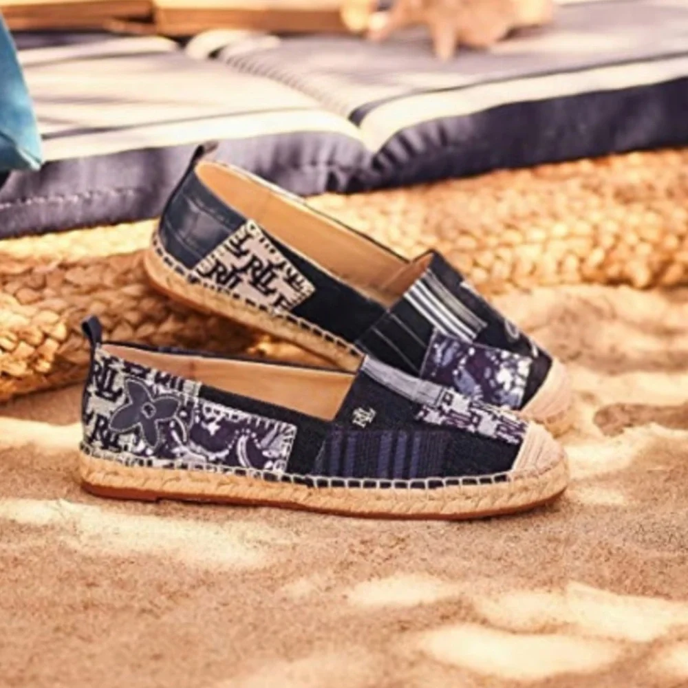 Women's Lauren Ralph Lauren Cameryn Patchwork Espadrille